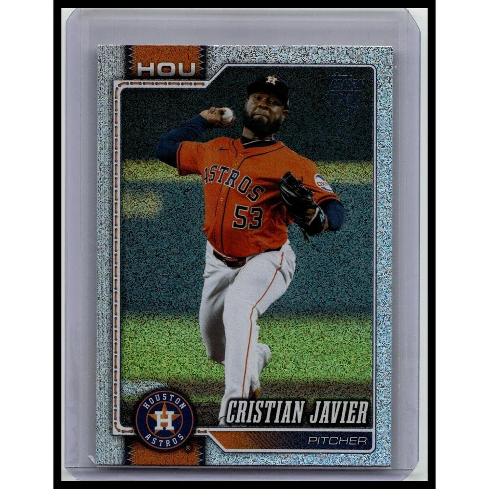 2026 Topps Cristian Javier #599 Houston Astros Gold #/2026